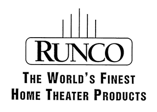RUNCO THE WORLD'S FINEST HOME THEATER PRODUCTS