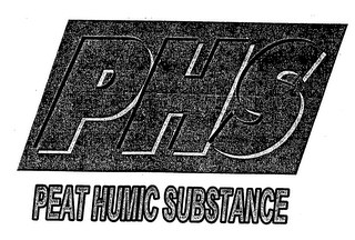 PHS PEAT HUMIC SUBSTANCE