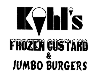 KOHL'S FROZEN CUSTARD & JUMBO BURGERS