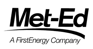 MET-ED A FIRSTENERGY COMPANY