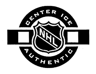 CENTER ICE AUTHENTIC NHL