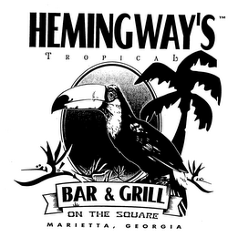 HEMINGWAY'S TROPICAL BAR & GRILL ON THE SQUARE MARIETTA, GEORGIA