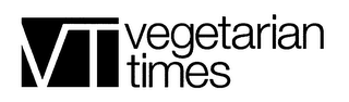 VT VEGETARIAN TIMES