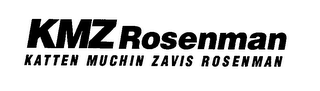 KMZ ROSENMAN KATTEN MUCHIN ZAVIS ROSENMAN