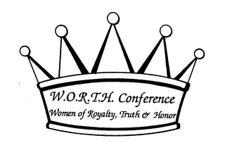 W.O.R.T.H. CONFERENCE WOMEN OF ROYALTY TRUTH & HONOR