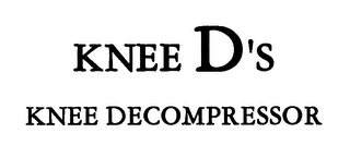 KNEE D'S KNEE DECOMPRESSOR