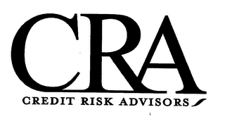 CRA CREDIT RISK ADVISORS