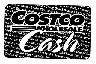 COSTCO WHOLESALE CASH