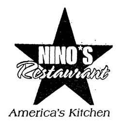 NINO'S RESTAURANT AMERICA'S KITCHEN