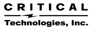 CRITICAL TECHNOLOGIES, INC.