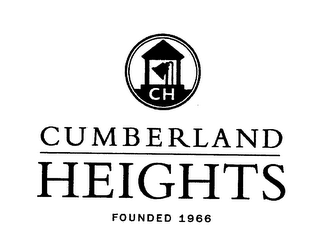 CUMBERLAND HEIGHTS FOUNDED 1966