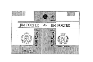 JIM PORTER JP FULL FLAVOR 20 FILTER CIGGARETTES KING SIZE 20 CLASS A CIGARETTES