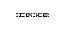 SIDEWINDER