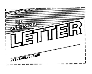 UPS 2ND DAY AIR LETTER EXTREMLY URGENT