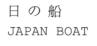 JAPAN BOAT