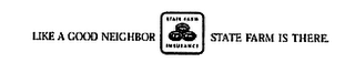 AUTO LIFE FIRE STATE FARM INSURANCE LIKE A GOOD NEIGHBOR STATE FARM IS THERE.