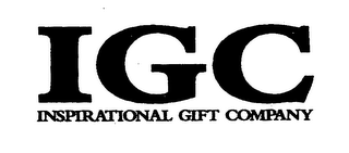 IGC INSPIRATIONAL GIFT COMPANY