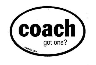 COACH GOT ONE? COACHVILLE.COM