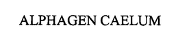 ALPHAGEN CAELUM