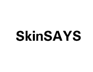 SKINSAYS