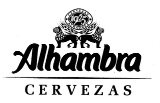 ALHAMBRA CERVEZAS 1925 CERVEZAS ALHAMBRA