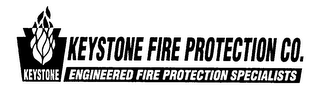 KEYSTONE FIRE PROTECTION CO. ENGINEERED FIRE PROTECTION SPECIALISTS