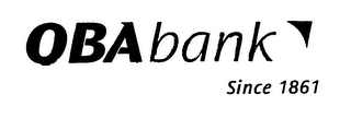 OBABANK SINCE 1861