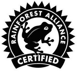 RAINFOREST ALLIANCE CERTIFIED