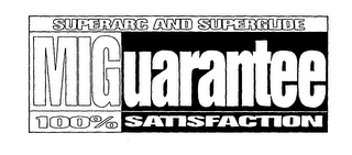 SUPERARC AND SUPERGUDE MIGUARANTEE 100% SATISFACTION