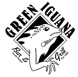 GREEN IGUANA BAR & GRILL SOUTH TAMPA EST. 1990