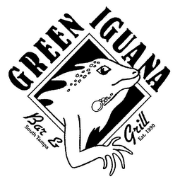 GREEN IGUANA BAR & GRILL SOUTH TAMPA EST. 1990