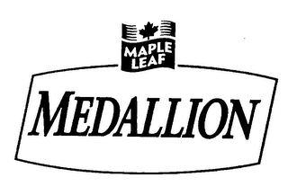 MAPLE LEAF MEDALLION