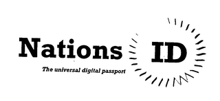 NATIONS ID THE UNIVERSAL DIGITAL PASSPORT