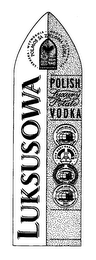 LUKSUSOWA POLISH LUXURY POTATO VODKA