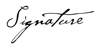 SIGNATURE