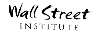 WALL STREET INSTITUTE