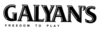 GALYAN'S FREEDOM TO PLAY