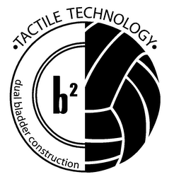 B2 TACTILE TECHNOLOGY DUAL BLADDER CONSTRUCTION