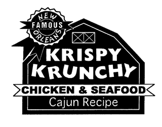 NEW ORLEANS FAMOUS KRISPY KRUNCHY CHICKEN & SEAFOOD CAJUN RECIPE