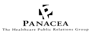 P PANACEA THE HEALTHCARE PUBLIC RELATIONS GROUP