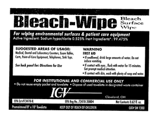 BLEACH-WIPE