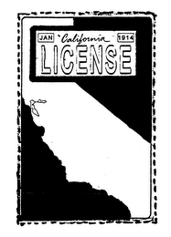 LICENSE JAN CALIFORNIA 1914