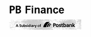 PB FINANCE A  SUBSIDIARY OF POSTBANK