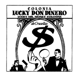 COLONIA LUCKY DON DINERO LUCKY MR. MONEY COLOGNE DE CRUSELLAS $