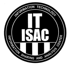 IT ISAC INFORMATION TECHNOLOGY INFORMATION SHARING AND ANALYSIS CENTER