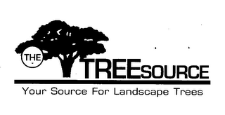 THE TREESOURCE YOUR SOURCE FOR LANDSCAPE TREES