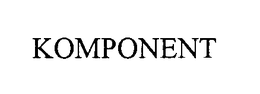 KOMPONENT