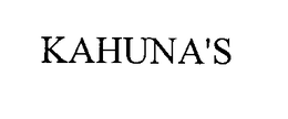 KAHUNA'S