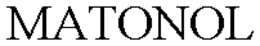 MATONOL