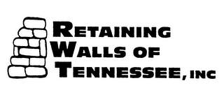 RETAINING WALLS OF TENNESSEE, INC